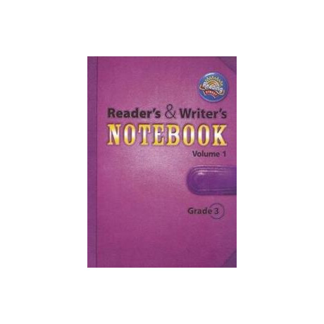 Reading Street - Reader - Grade 3 Level 1 Readers & Writers Notebook