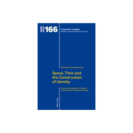 Space,time and the Construction of Identity:discursive Indexicality in Cultural,institutional and Professional Fields:166