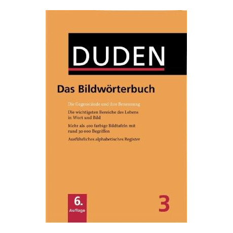 Duden 3 das Bildwoerterbuch