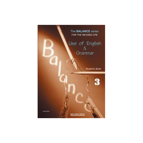 Balance 3 (Cambridge Proficiency use of English) Progress Tests