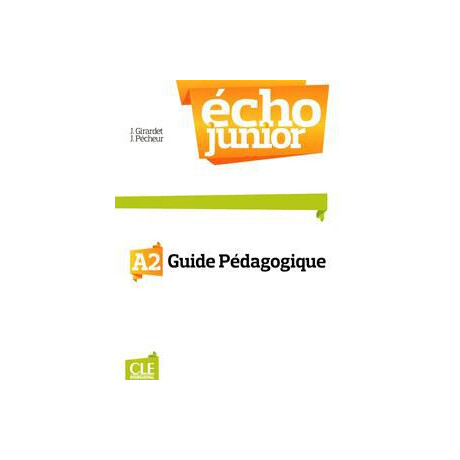 Echo Junior a2 Guide Pedagogique