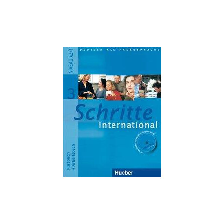 Schritte 3 International Kursbuch+ Arbeitsbuch + cd