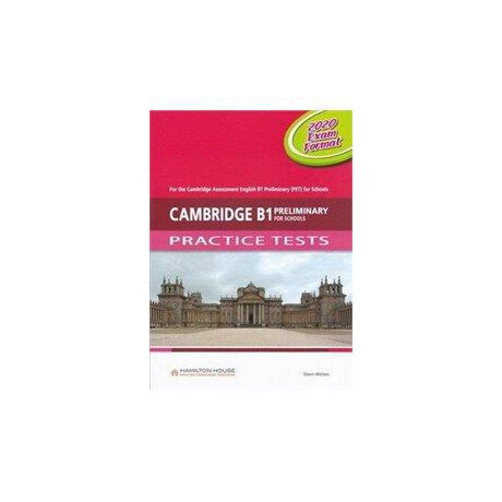 Cambridge b1 Preliminary pet for Schools Teacher's Book 2020