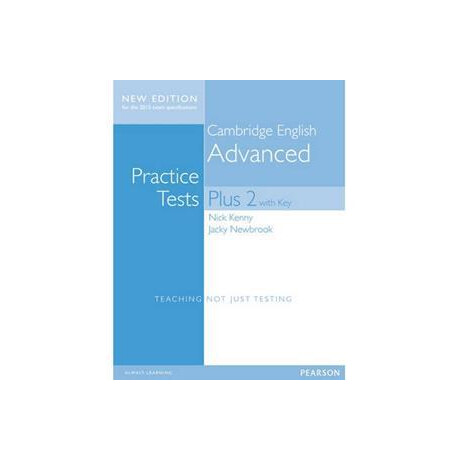 Cae Practice Tests Plus 2 St/bk W/key Revised 2015