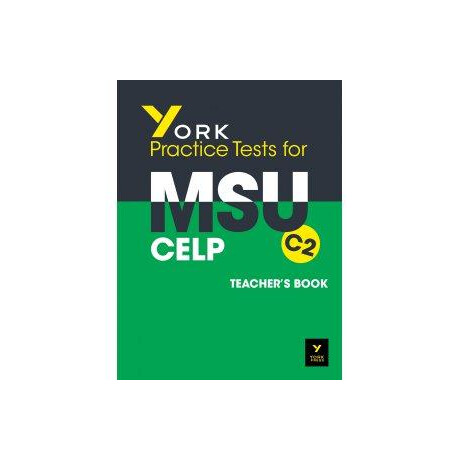 York Practice Tests for msu c2 Teacher's Book