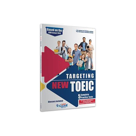 Targeting new Toeic 5 Complete Practice Tests (+cd-rom +Glossary)