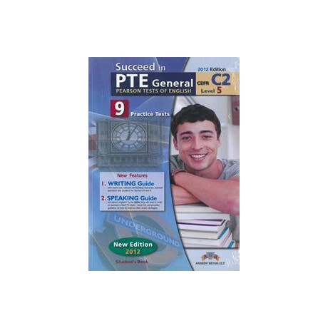 Succeed in pte General c2 (Level 5) 9 Practice Tests Self Study