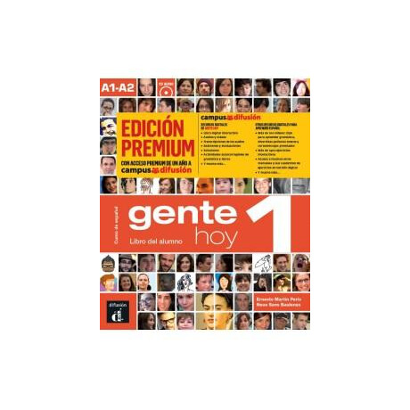 Gente hoy 1 Libro del Alumno Edicion Premium (+cd)
