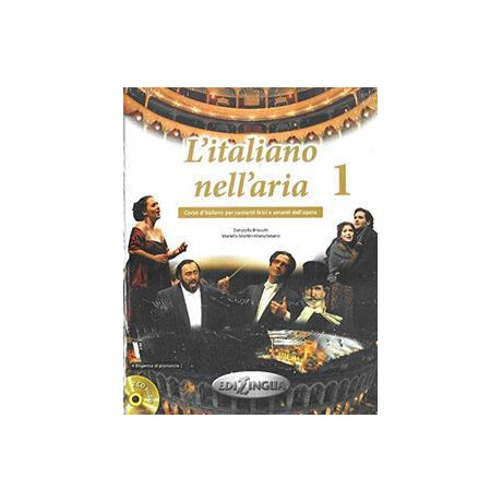 Italiano Nell' Aria 1 (+pronuncia +Cd)