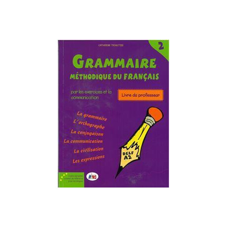 Grammaire Methodique 2 Professeur