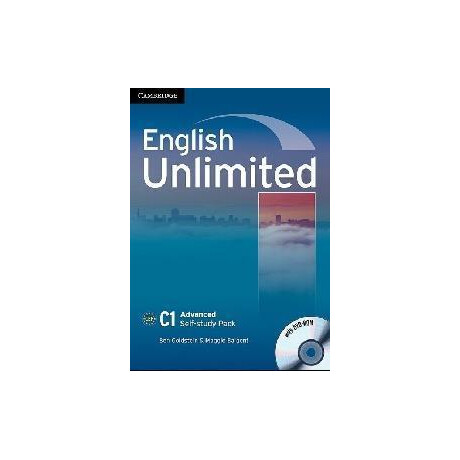 English Unlimited Advanced c1 Self-Study Pack (Workbook+dvd-Rom)