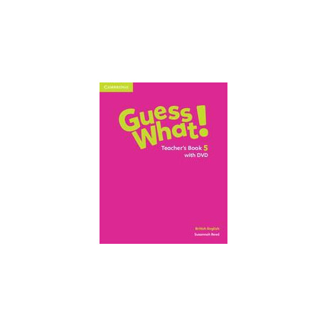 Guess What 5 Teacher's (+dvd)