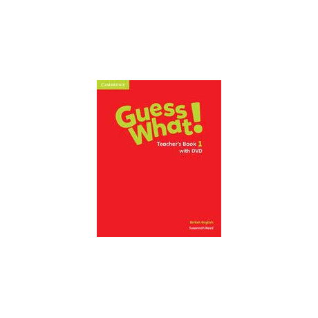 Guess What 1 Teacher's Book (+dvd)