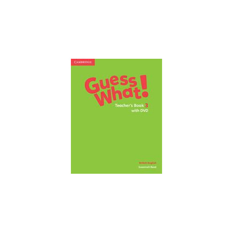 Guess What 3 Teacher's (+dvd)