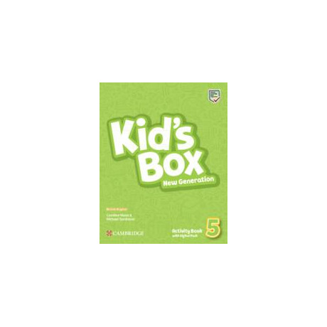Kid's box new Generation Level 5 Workbook (+digital Pack)