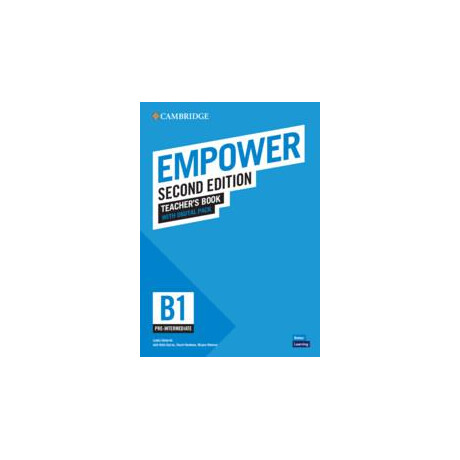 Empower b1 pre-Intermediate Teacher's Book  (+ Digital Pack) 2nd Edition