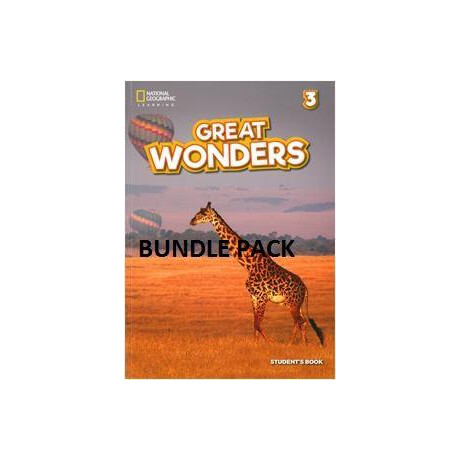 Great Wonders 3 Bundle Pack (Student's Book & Workbook & Companion & Look Anthology 6)