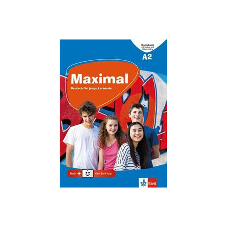 Maximal a2 Kursbuch (+audio & Video Online+klett Book-App)