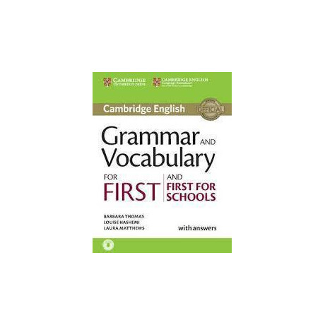 Cambridge Grammar & Vocabulary for fce & fce First for Schools With Answers