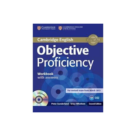 Objective 2nd Edition Cambridge Proficiency Workbook With Answers (+cd)