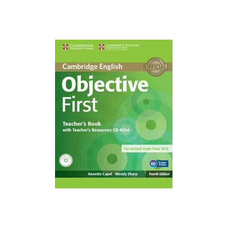 Objective First 4th Edition Teacher's Book (+cd+cd-Rom) Revised 2015 Βιβλιο Καθηγητη