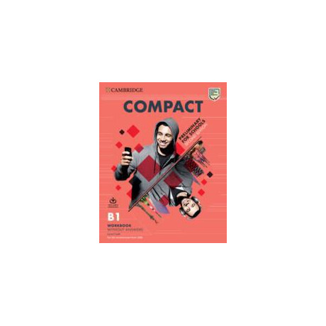 Compact pet for Schools 2nd ed Workbook (+downloadable Audio) 2020