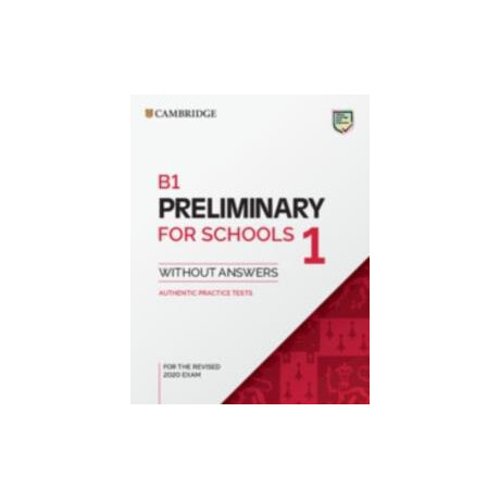 Pet Preliminary for Schools 1 Student's Book Revised 2020