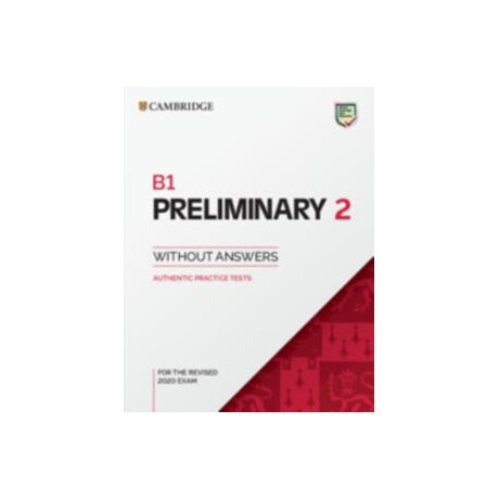 Pet Preliminary 2 Student's Book Revised 2020