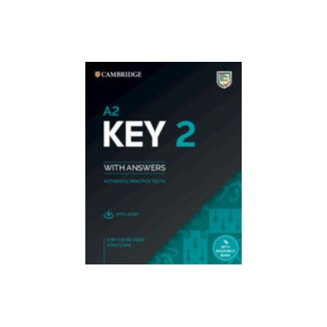 Key ket 2 Practice Tests Student's Book With Answers (+audio) Revised 2020