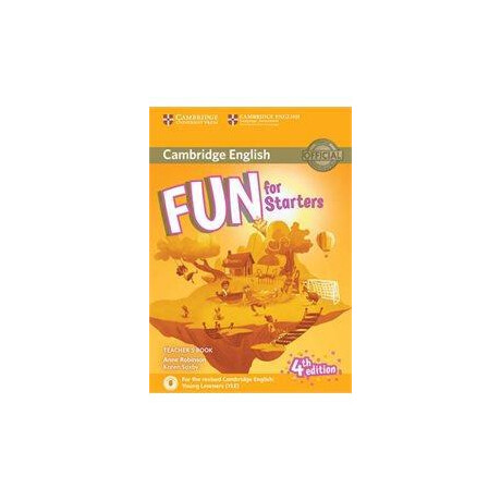 Fun for Starters Teacher's Book 4th Edition (+cd) 2018 Βιβλιο Καθηγητη