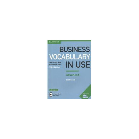 Business Vocabulary in use Advanced With Answers (+ebook + Audio) 3rd ed