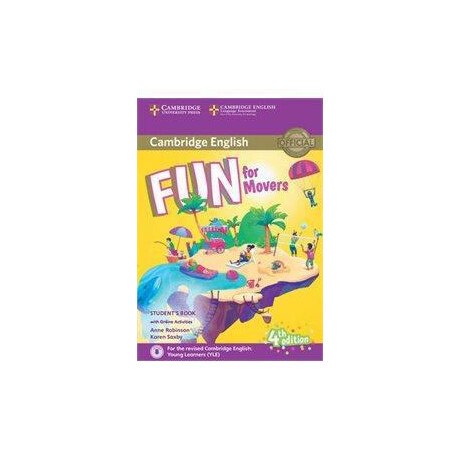 Fun for Movers Student's Book 4th Edition (+cd+online) 2018