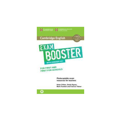 Engish Exam Booster for First and First for Schools (+answer Key+audio)