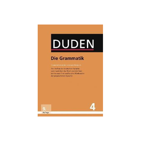 Duden 4 die Grammatik