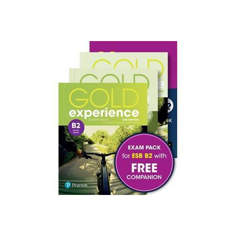Esb b2 Exam Pack (Gold Experience b2 Student's Book With App, Workbook, Companion, York Practice Test for esb b2)