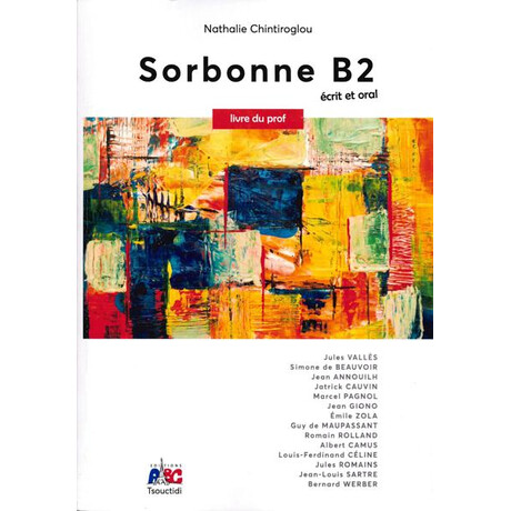 Sorbonne b2 Ecrit et Oral Livre du Professeur (+cd)