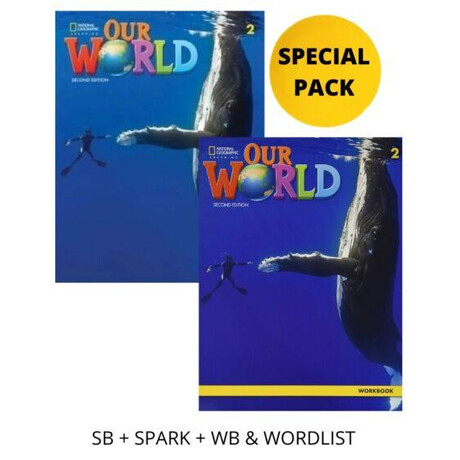 Our World 2 Special Pack for Greece (sb + Spark + wb & Wordlist) 2nd ed
