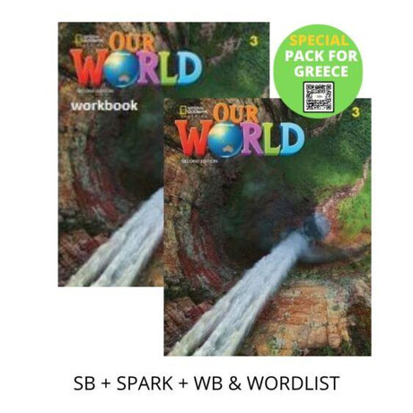 Our World 3 Special Pack for Greece (sb + Spark + wb & Wordlist) 2nd ed