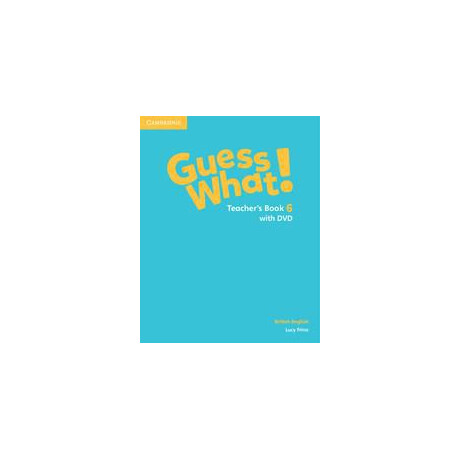 Guess What 6 Teacher's (+dvd)