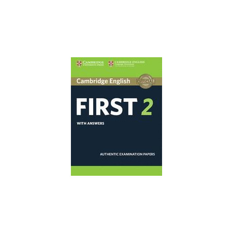 Cambridge fce First 2 Practice Tests With Answers