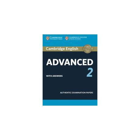 Cambridge Advanced 2 Practice Tests With Answers