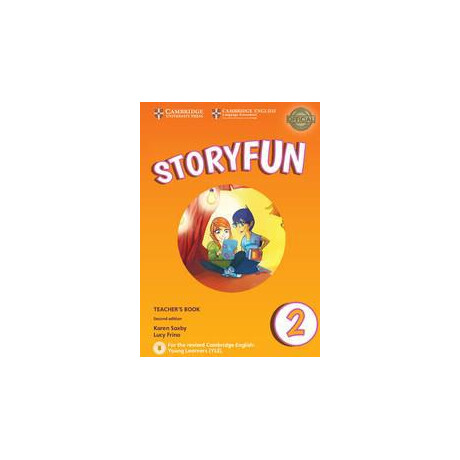 Storyfun for Starters lvl 2 Teacher's Book 2nd Edition (+audio) 2018