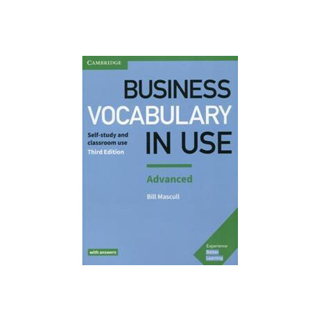 Business Vocabulary in use Advanced (+cd-Rom) 3rd ed.