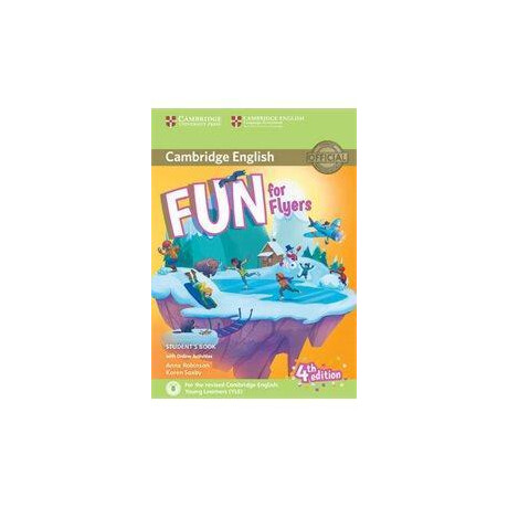 Fun for Flyers Student's Book 4th Edition (+cd+online) 2018