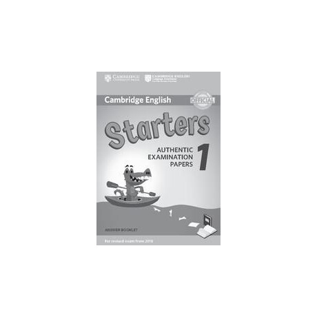 Starters 1 Answer Booklet Revised 2018