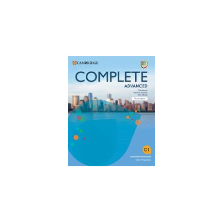 Complete Advanced 3rd Edition Workbook Without Answers (+ebook)