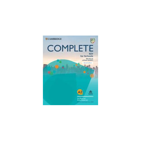 Complete ket for Schools Workbook (+audio Downloadable) Revised 2020