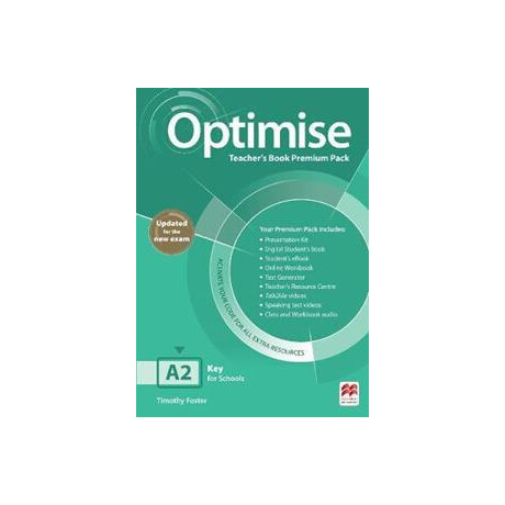 Optimise a2 Teacher's Καθηγητη Premium Pack 2020