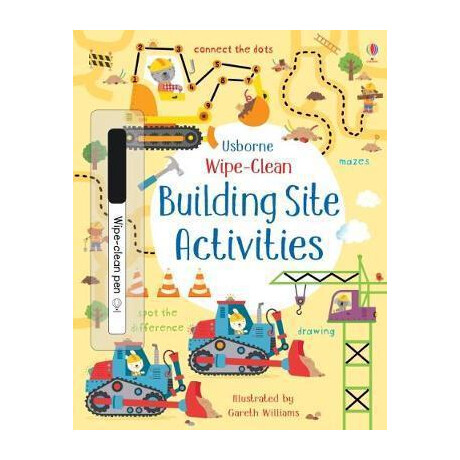 Wipe-Clean Building Site Activities