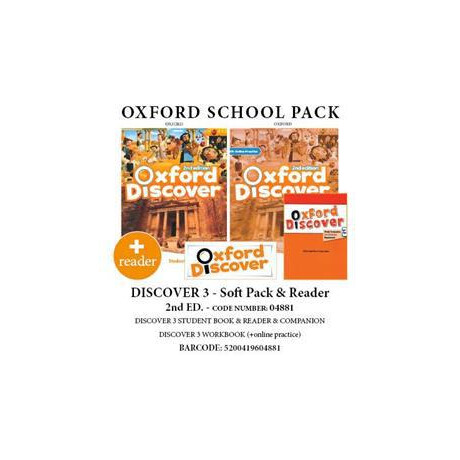 Discover 3 (ii ed) Soft Pack & Reader -04881